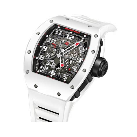 richard mille rm 030 white rush watch